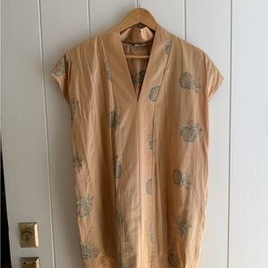 Horses Atelier Short Silk Smoking Dress